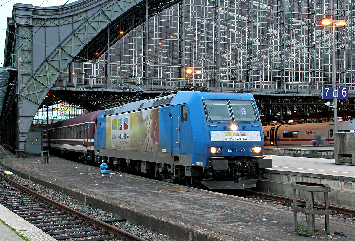 185 511 in Köln Hbf am 01.10.2017