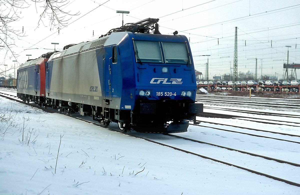 185 520 + 482 ....  Karlsruhe Rbf  05.03.05