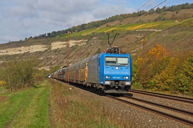 185 526 am 23.10.2014 gen Würzburg hier in Thüngersheim
