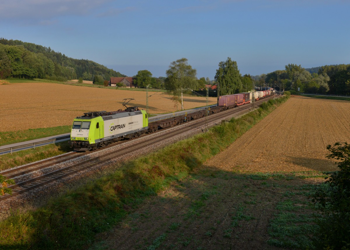 185 532 mit DGS 43921 am 19.09.2015 bei Einöd. 