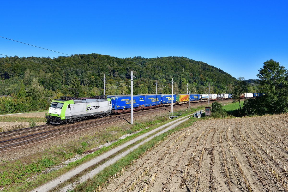 185 533 mit TEC 41939 am 21.09.2019 bei Wernstein am Inn.