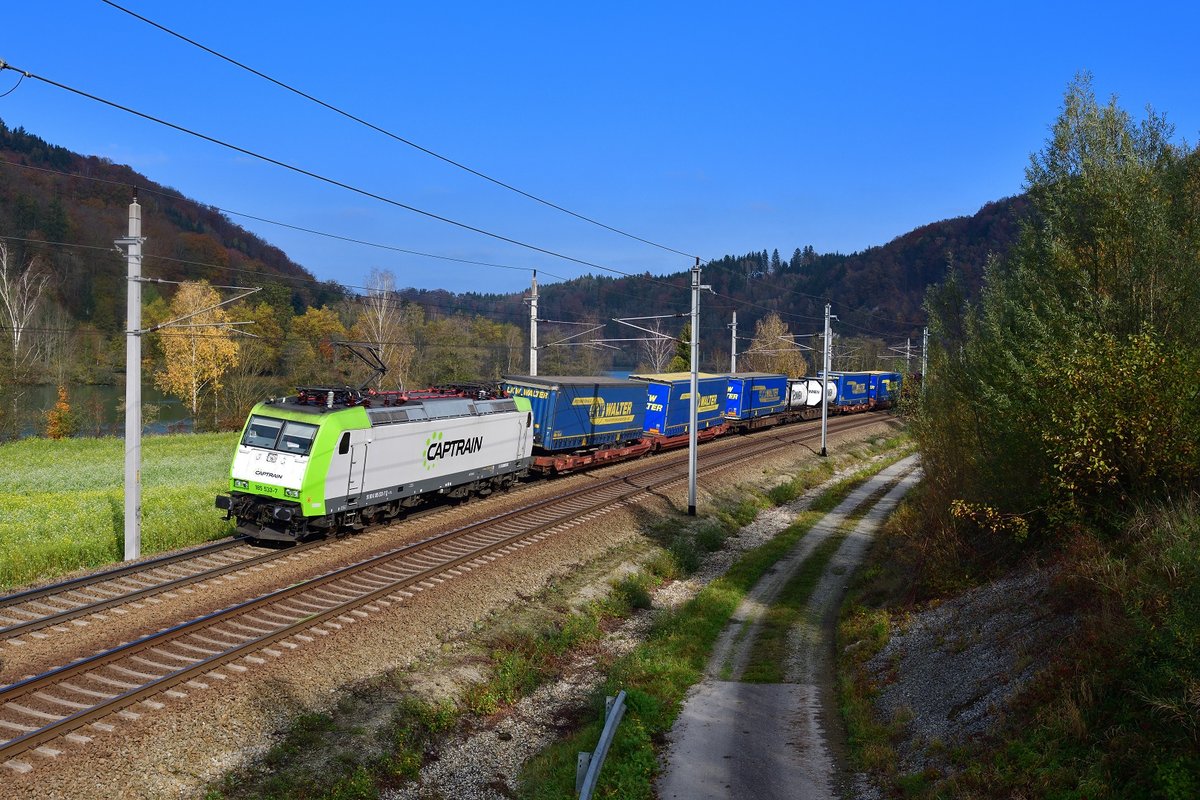 185 533 mit TEC 41939 am 31.10.2019 bei Wernstein am Inn.