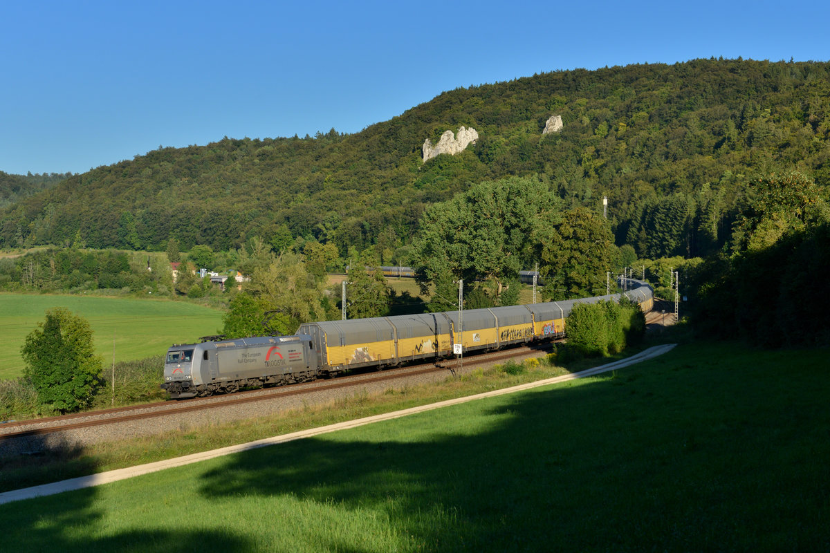 185 538 mit DGS 59884 am 25.08.2016 bei Dollnstein. 