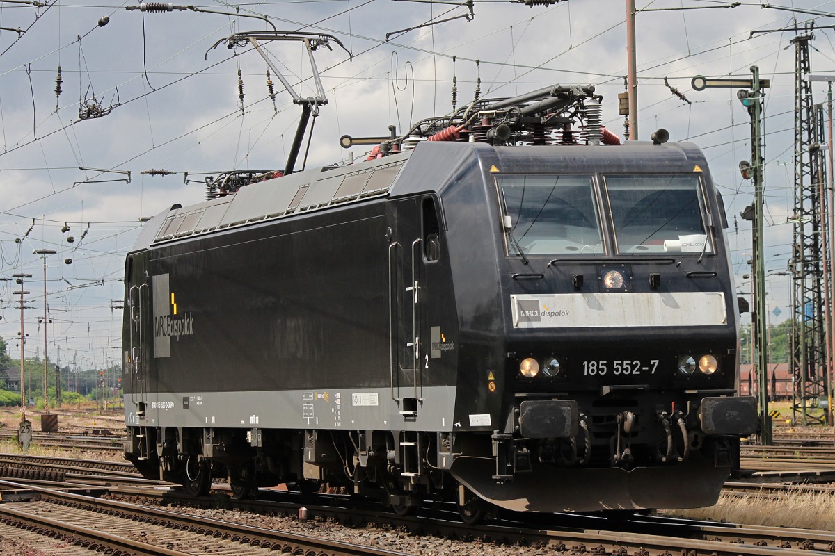 185 552 fuhr am 22.6.13 durch Oberhausen-West.