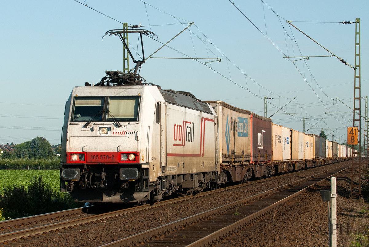 185 578-2 in Meerbusch-Osterath am 05.08.2015