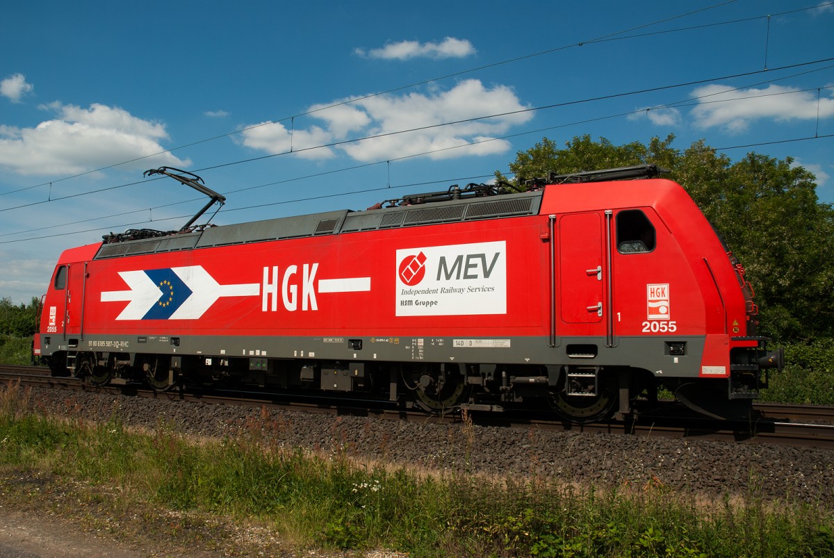 185 587 HGK am 08.06.2015 in Meerbusch