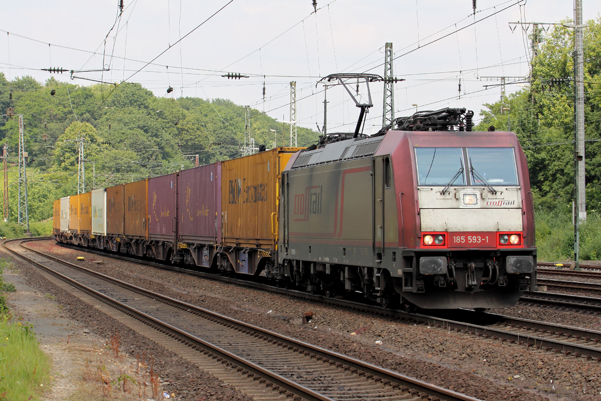 185 593-1 in Köln-West 2.6.2014