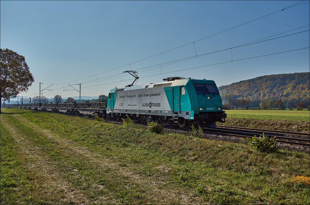 185 608-7 / Retzbach-Zelingen / 10.10.2018