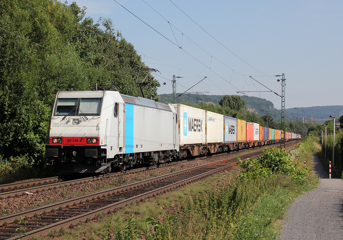185 638-4 in Bonn Limperich am 21.08.2013