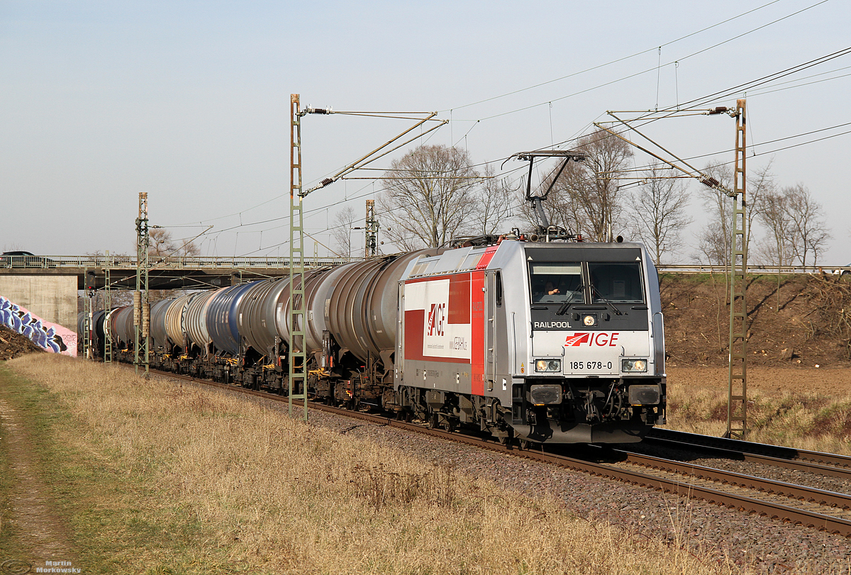 185 678 bei Bornheim am 17.02.2019