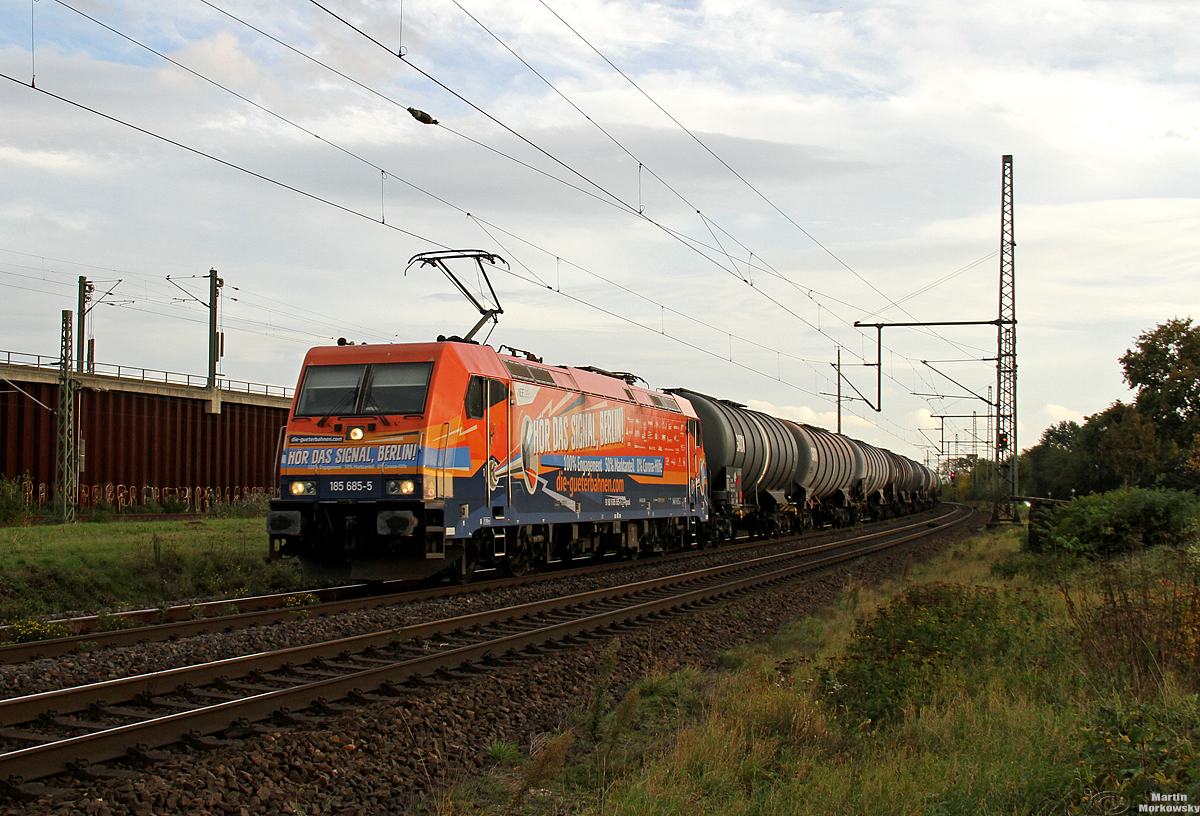 185 685  Hör das Signal Berlin  bei Porz Wahn am 22.10.2020
