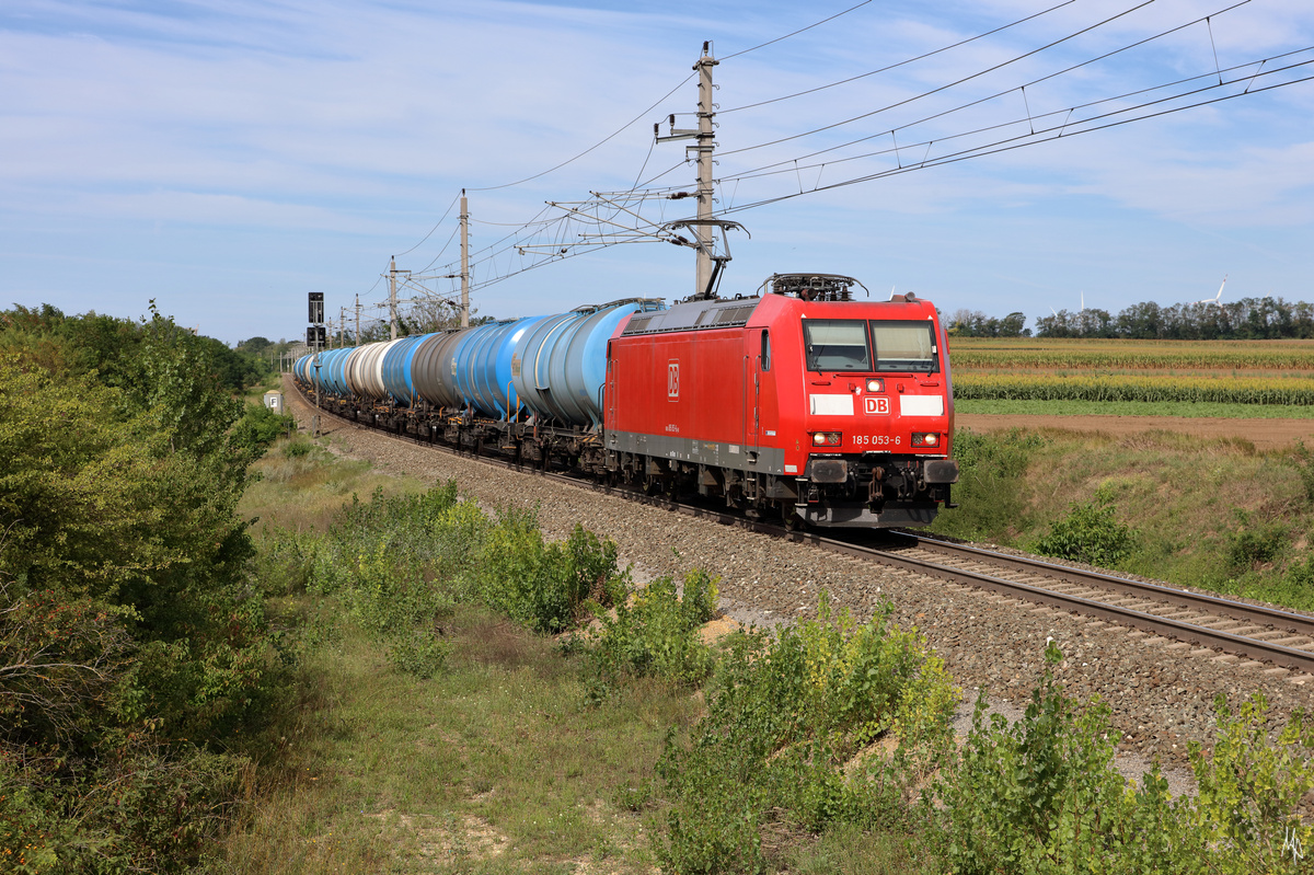 185.103 aufgenommen ion Gattendorf auf der Strecke Parndorf-Kittsee. (27.08.2020)