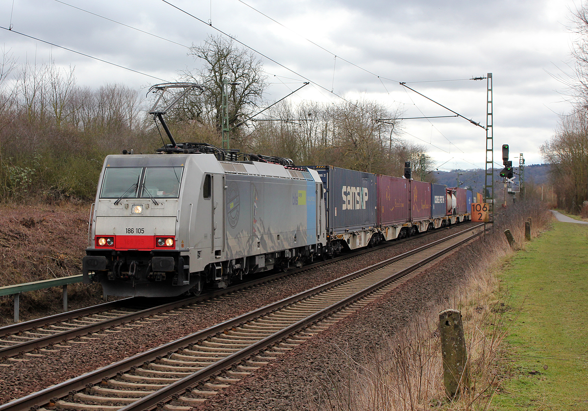 186 105 bei Unkel am 22.02.2014