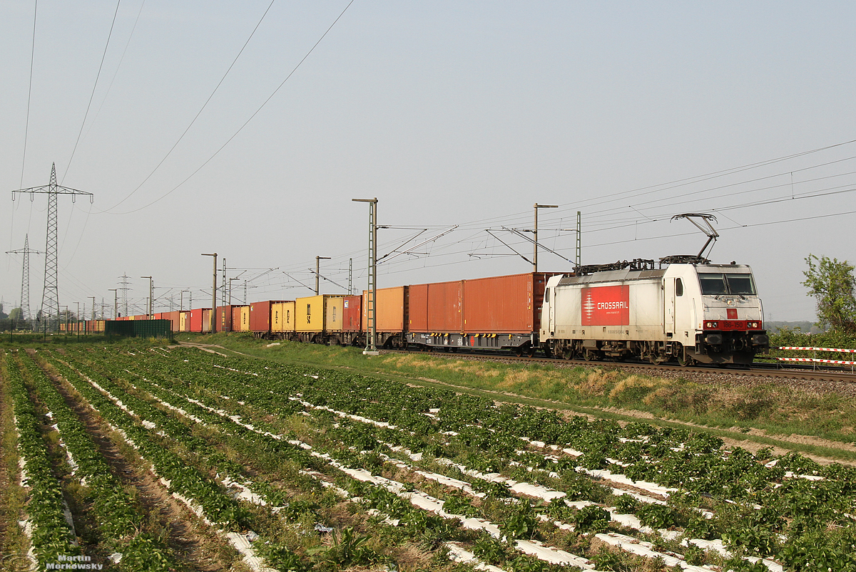 186 150 bei Hürth Fischenich am 24.04.2020