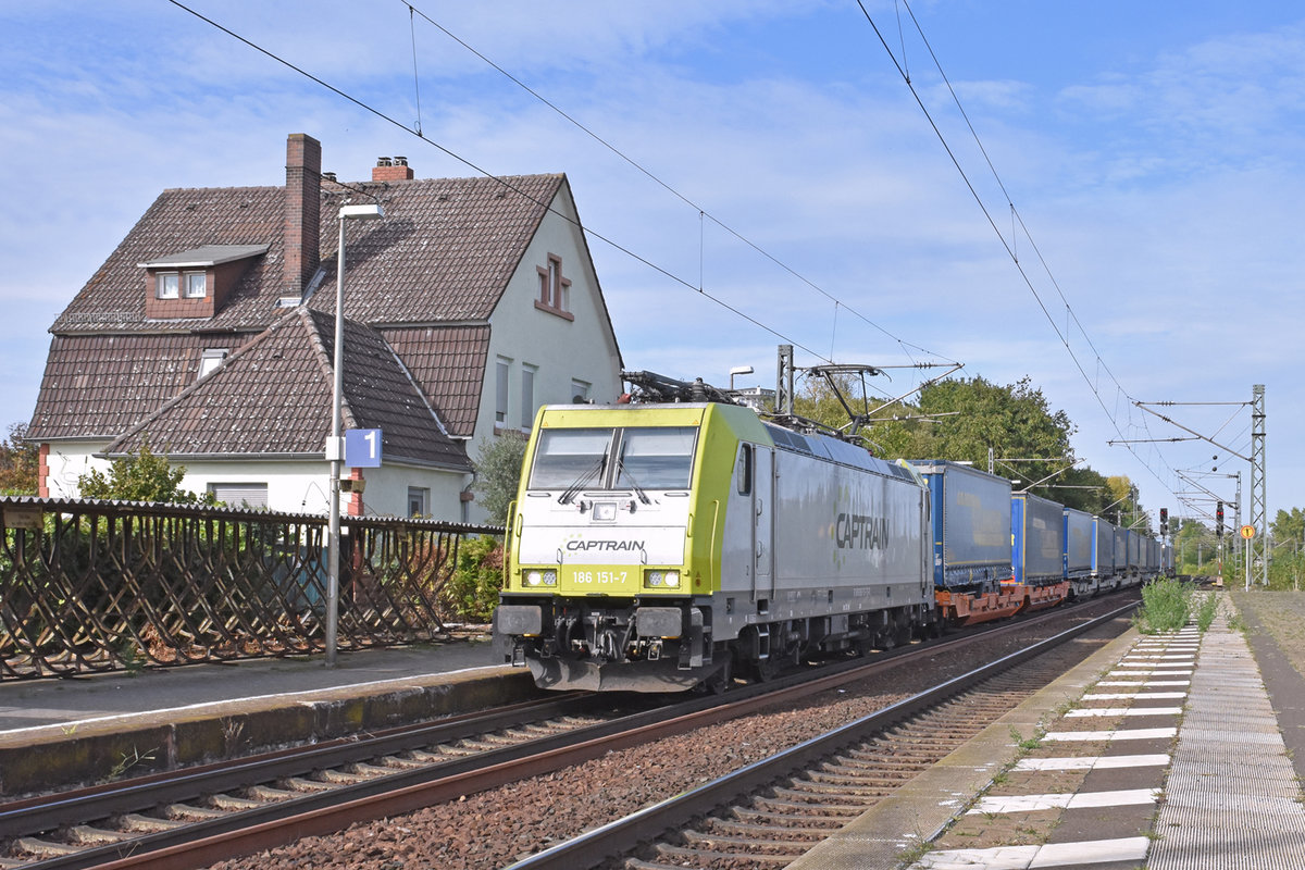 186 151 am 22.09.2019 in Gross Gerau.