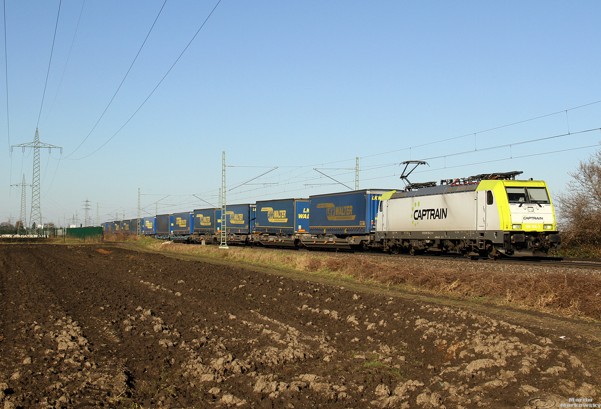186 158 bei Hürth-Fischenich am 21.02.2021