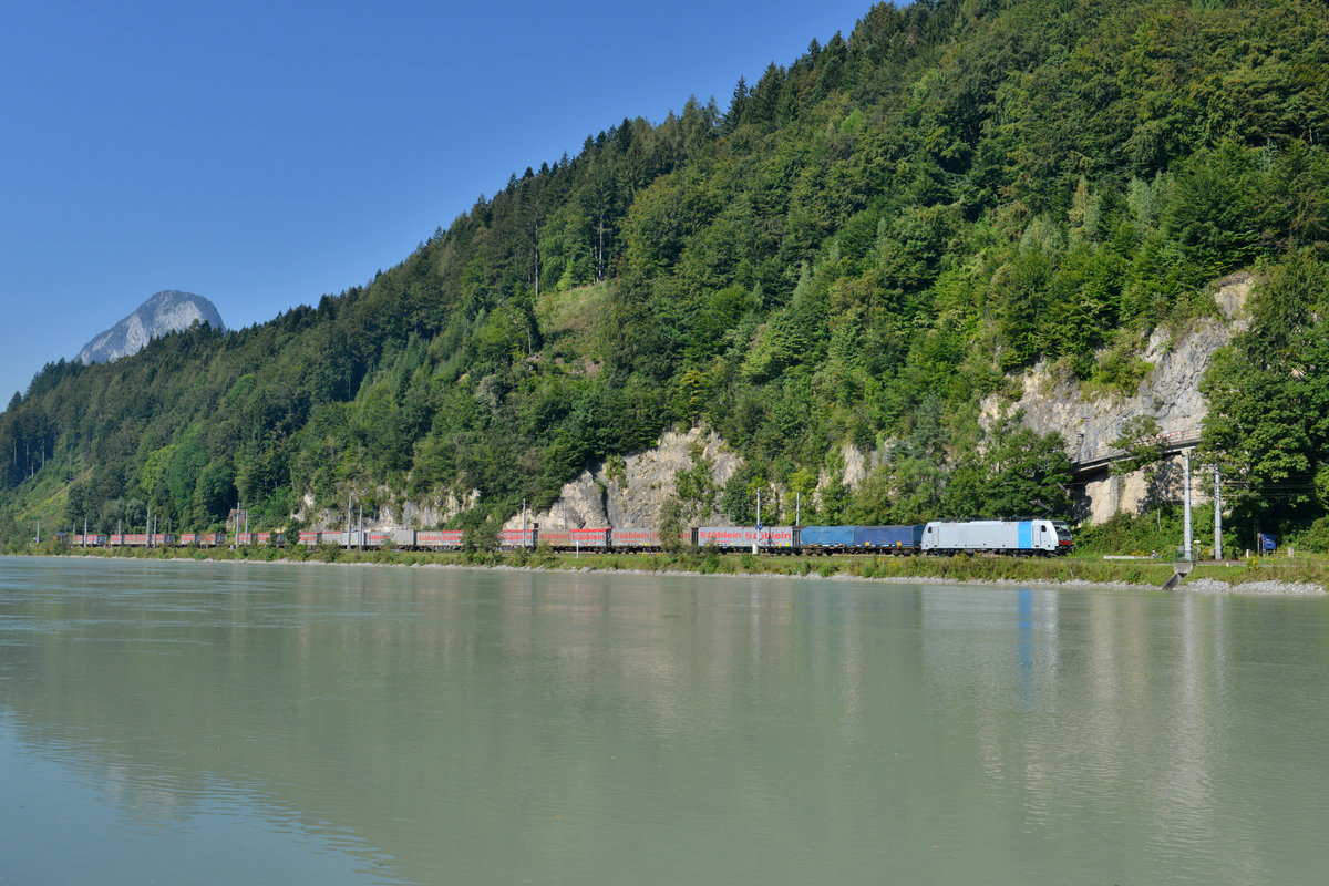 186 286 mit DGS 43808 am 27.08.2016 bei Kufstein. 