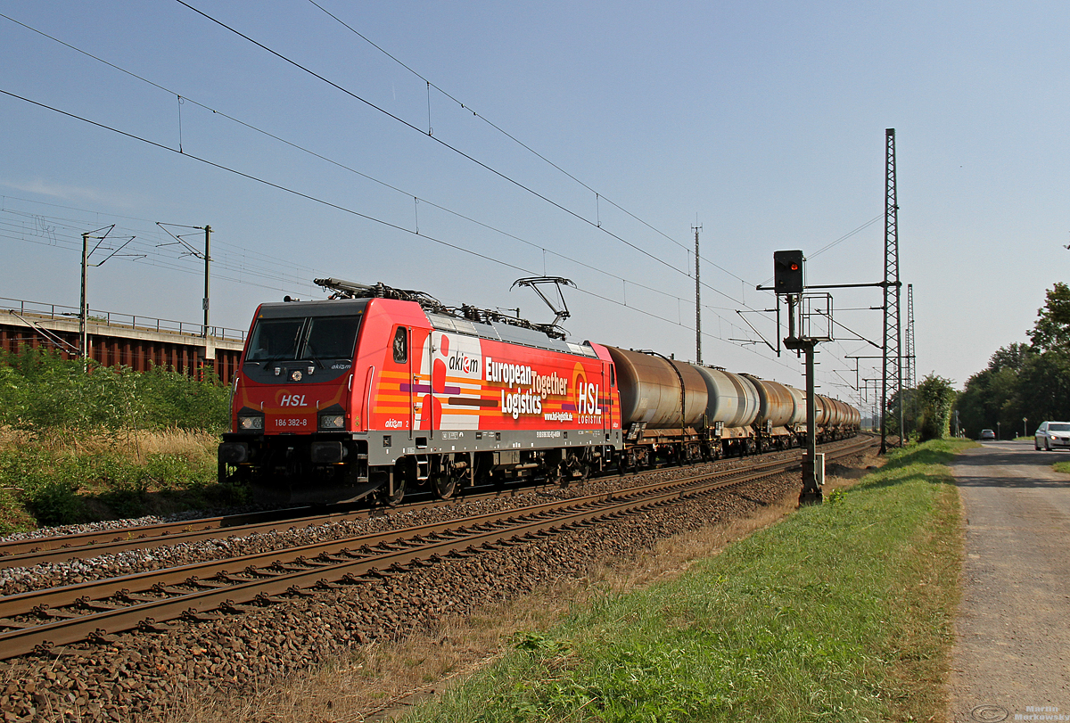 186 382 bei Porz Wahn am 30.08.2019