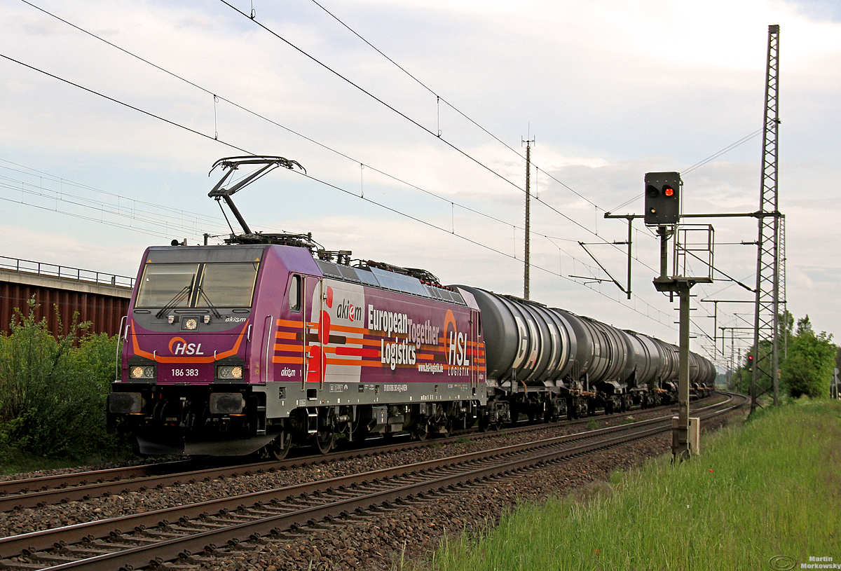 186 383 bei Porz Wahn am 10.05.2019