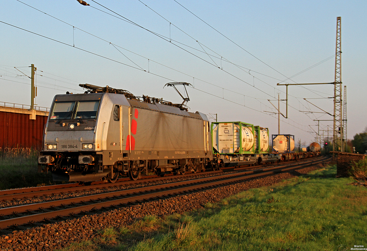 186 384 bei Porz Wahn am 11.04.2019