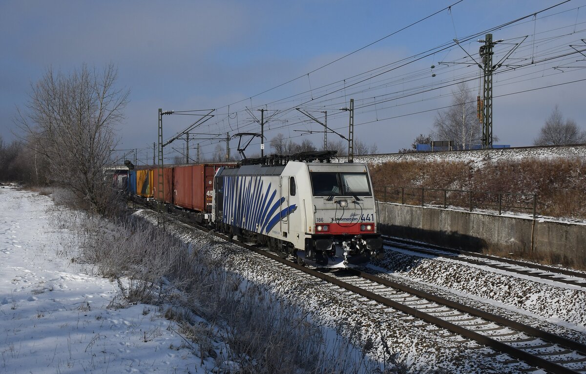 186 441 am 15.01.21 bei München-Trudering