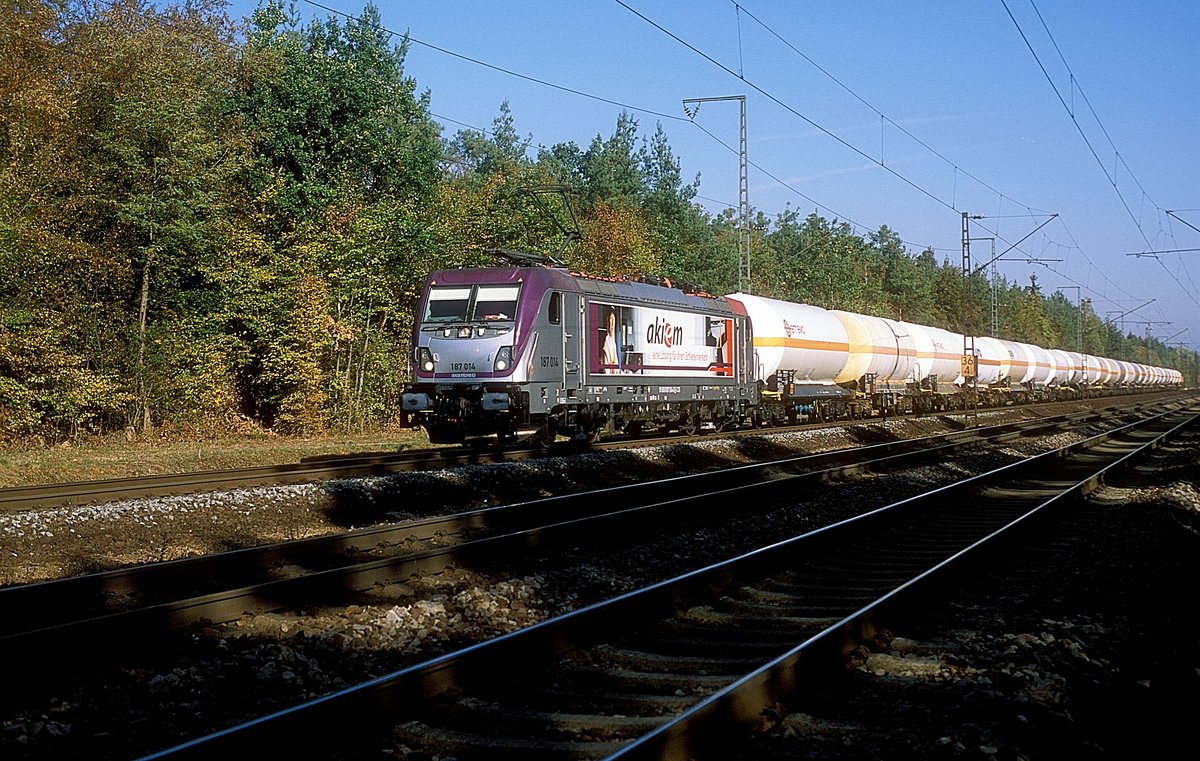 187 014  Graben - Neudorf  16.10.18