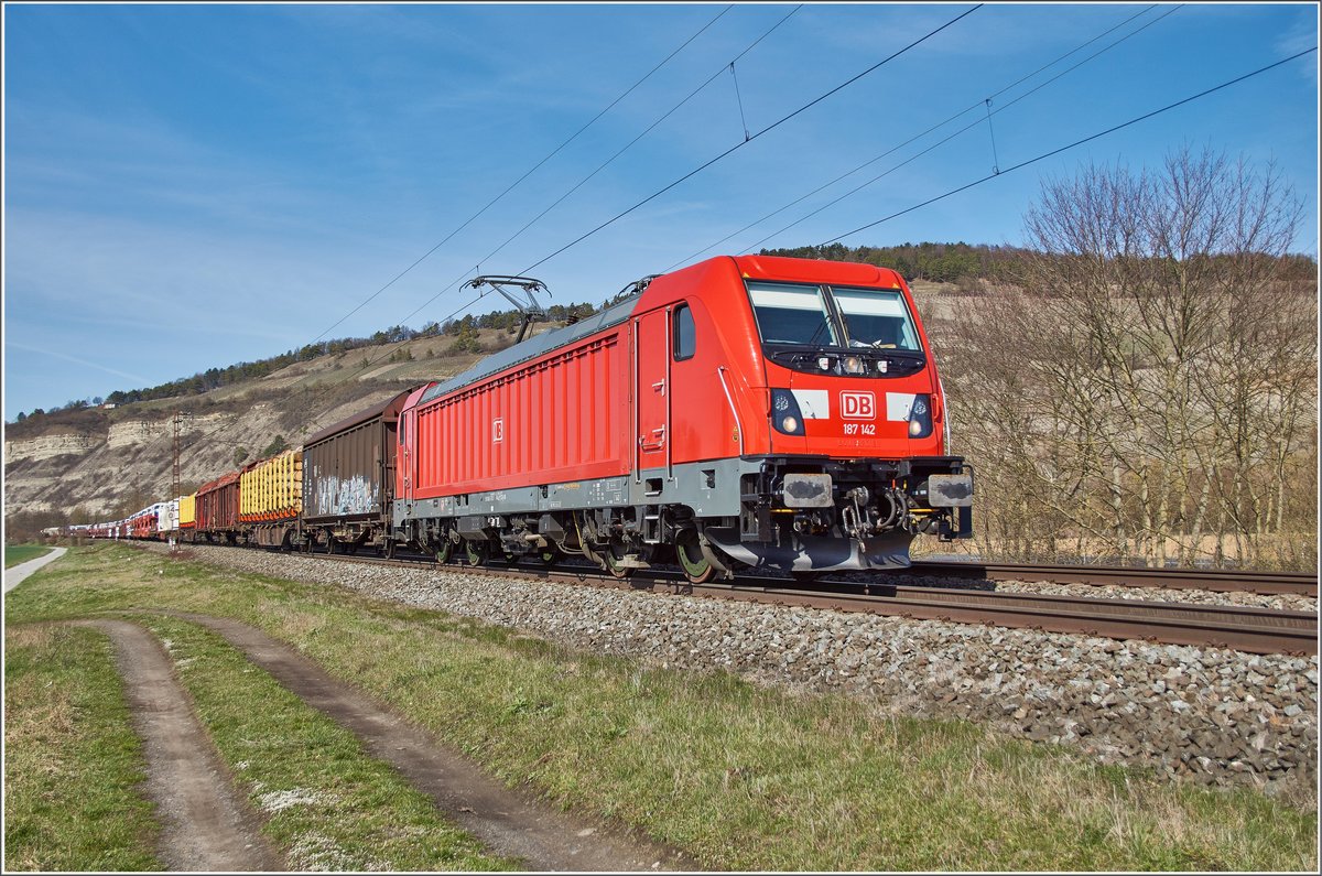 187 142-5 / Thüngersheim / 20.03.2019