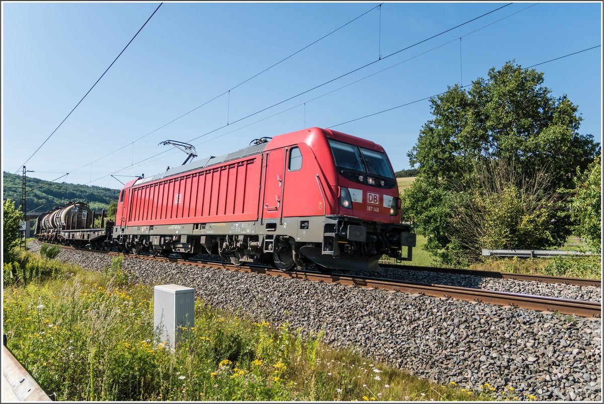 187 148-2 gesehen am 05.08.2020 bei Hermannspiegel.