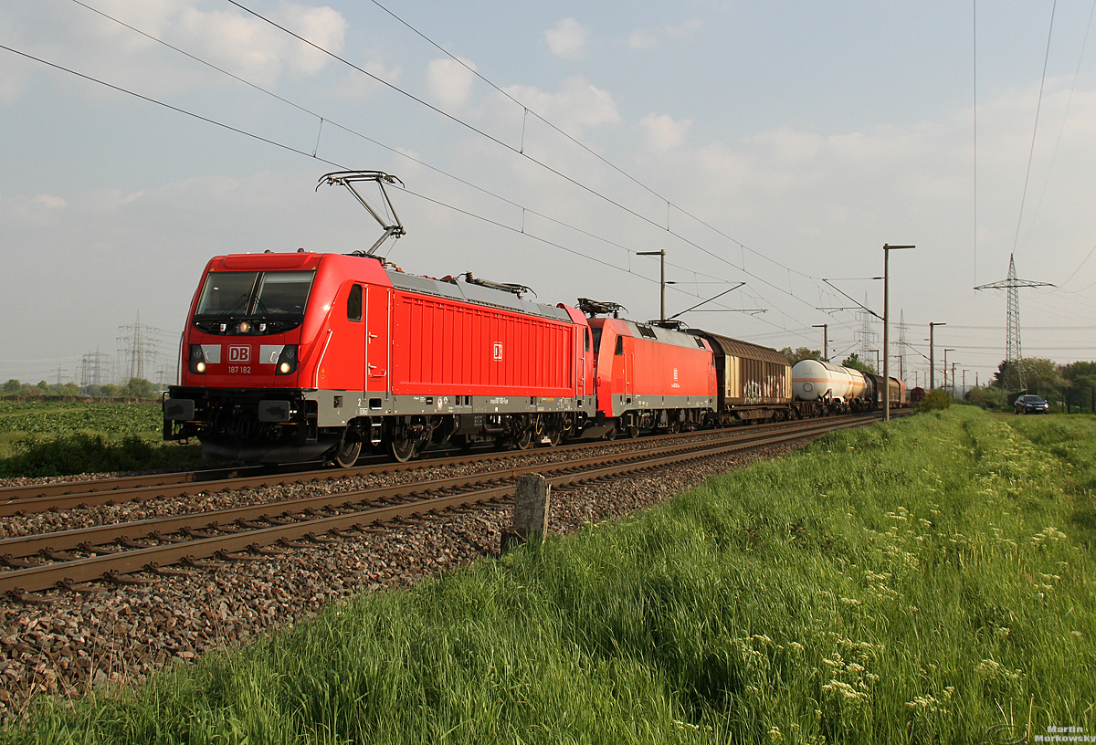 187 182 & 152 xxx bei Hürth am 30.04.2019