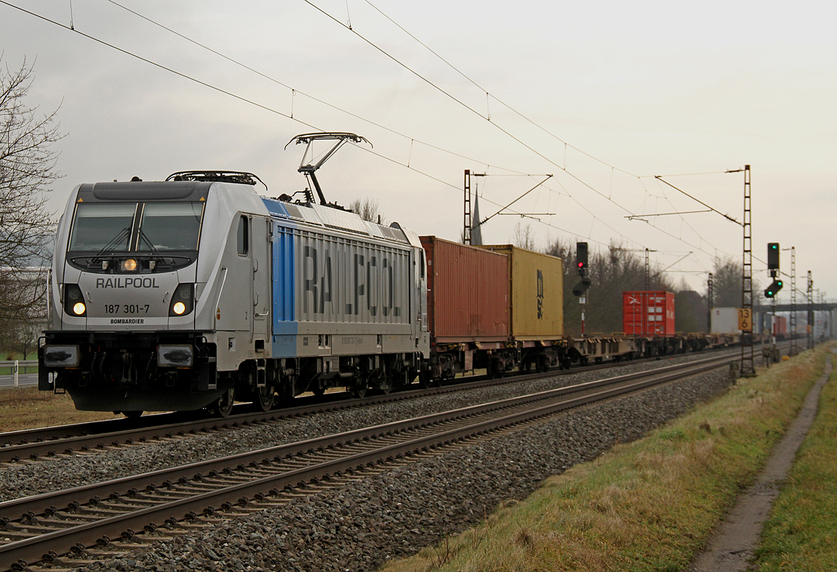 187 301 in Thüngersheim am 11.01.2018