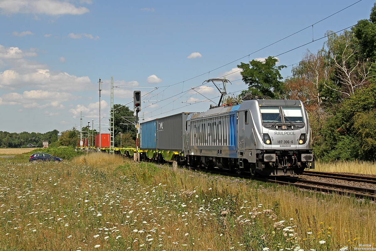 187 306 bei Brühl am 13.07.2020