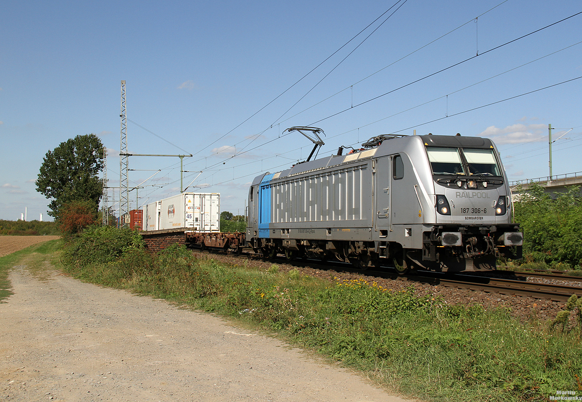 187 306 bei Porz Wahn am 10.09.2020