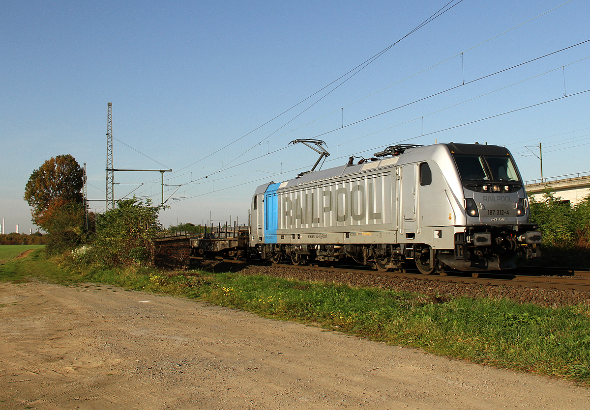 187 312 bei Porz Wahn am 18.10.2017