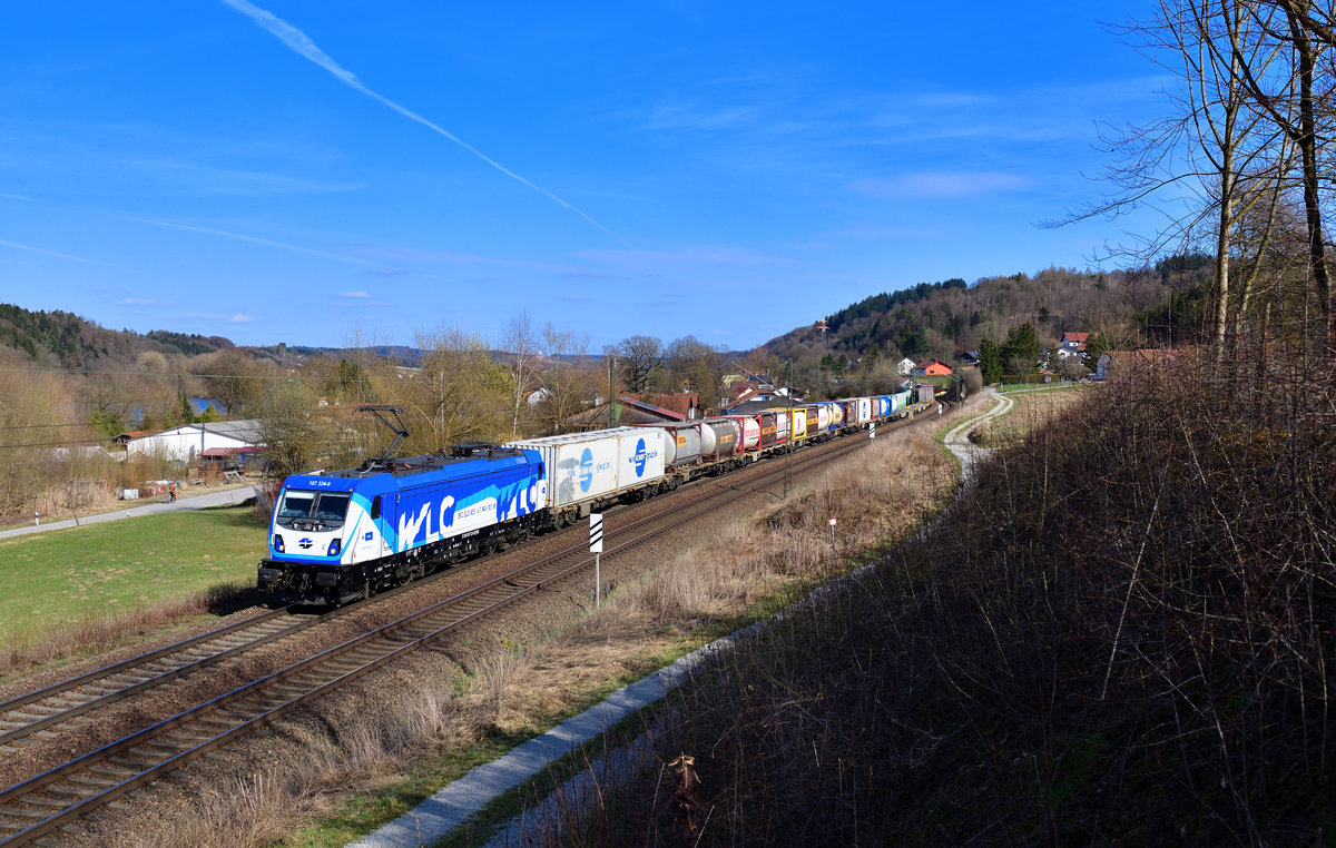 187 324 mit DGS 42958 am 28.03.2021 bei Seestetten.