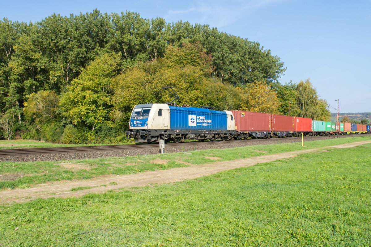 187 326-4 gesehen am 12.10.2022 bei Himmelstadt