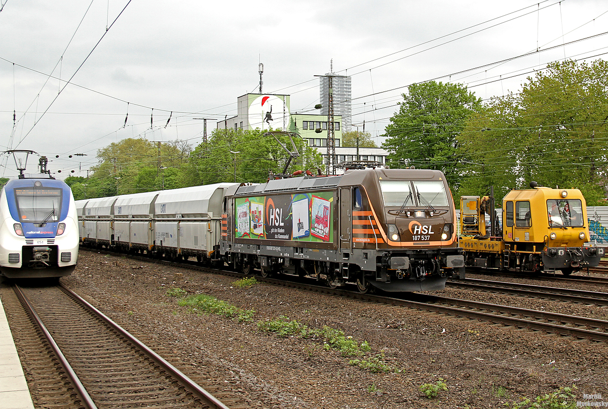 187 537 in Köln West am 24.04.2018