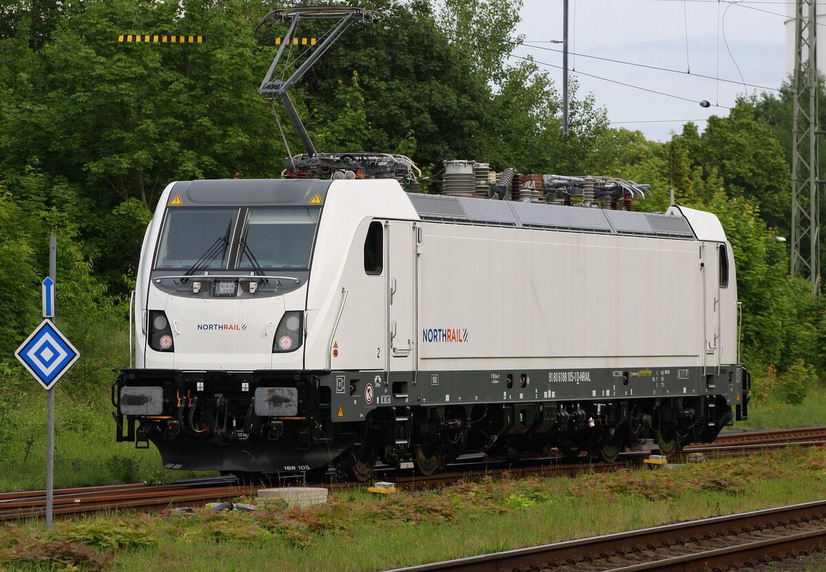 188 105-1 D-NRAIL | Northrail | Anklam | Juni 2026