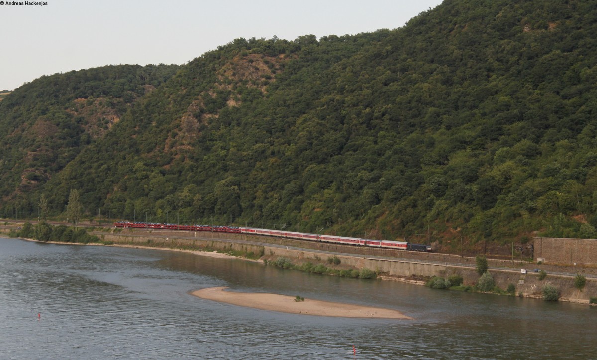 189 *** mit einem Autoslapptrain gegenber von Oberwesel 2.8.13