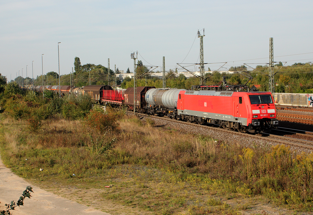 189 001-1 bei Porz(Rhein) am 02.10.2013