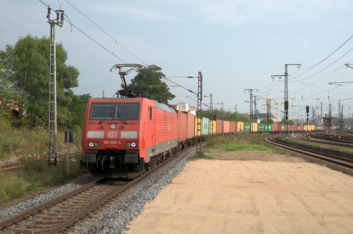 189 009 am 02.10.14 in Dresden-Friedrichstraße