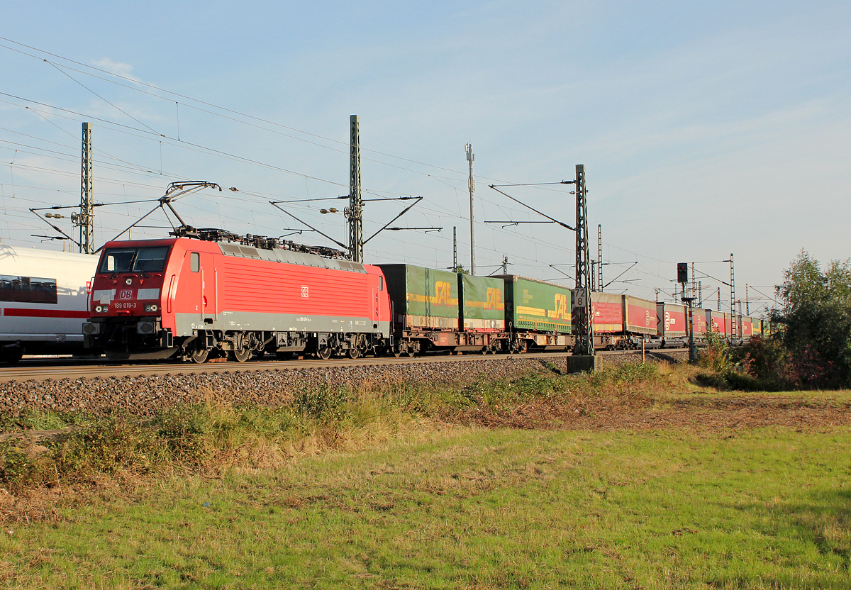 189 019-3 bei Porz(Rhein) am 02.10.2013