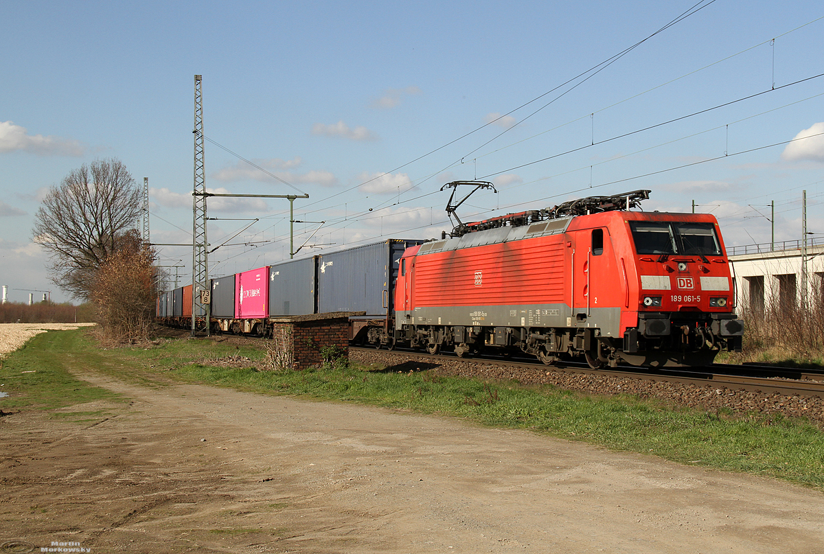 189 061 bei Porz Wahn am 19.03.2019