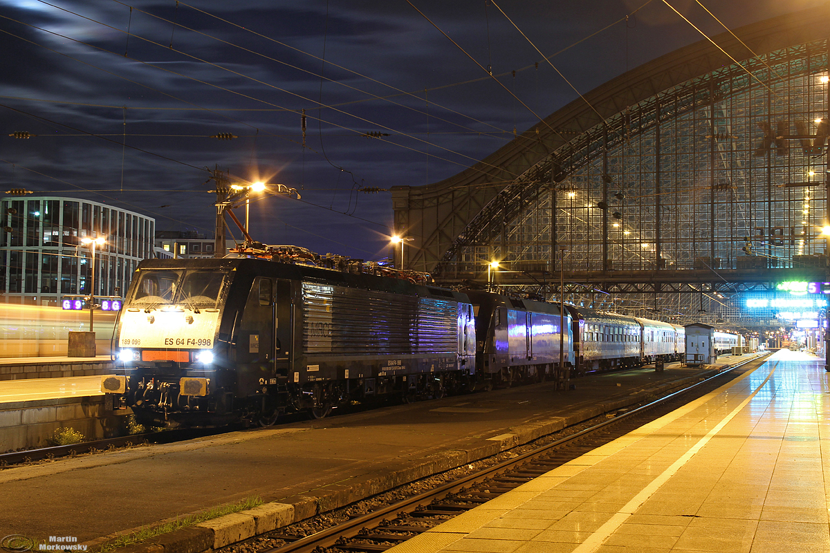 189 098 & 182 5xx am EE1765 aus Leipzig in Köln Hbf am 13.10.2019