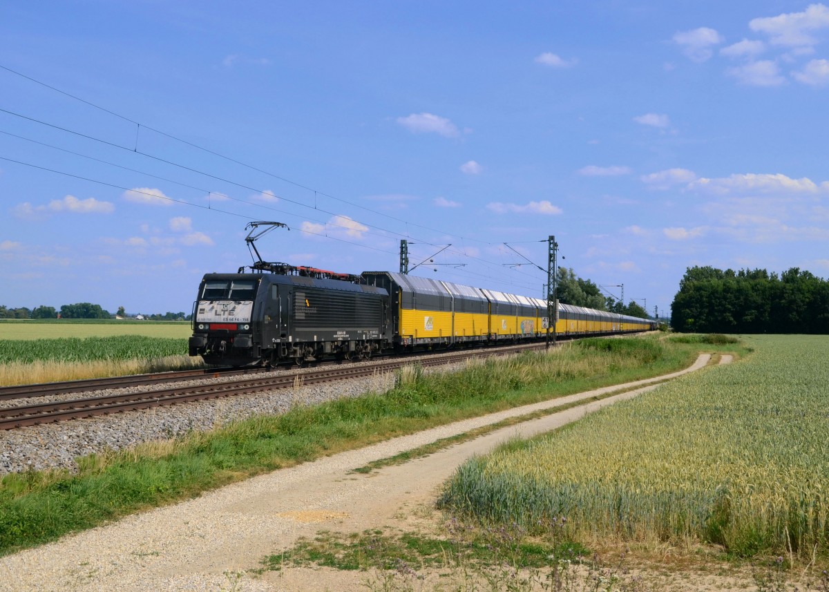 189 158 mit einem ARS-Altmann am 27.06.2014 bei Langenisarhofen.