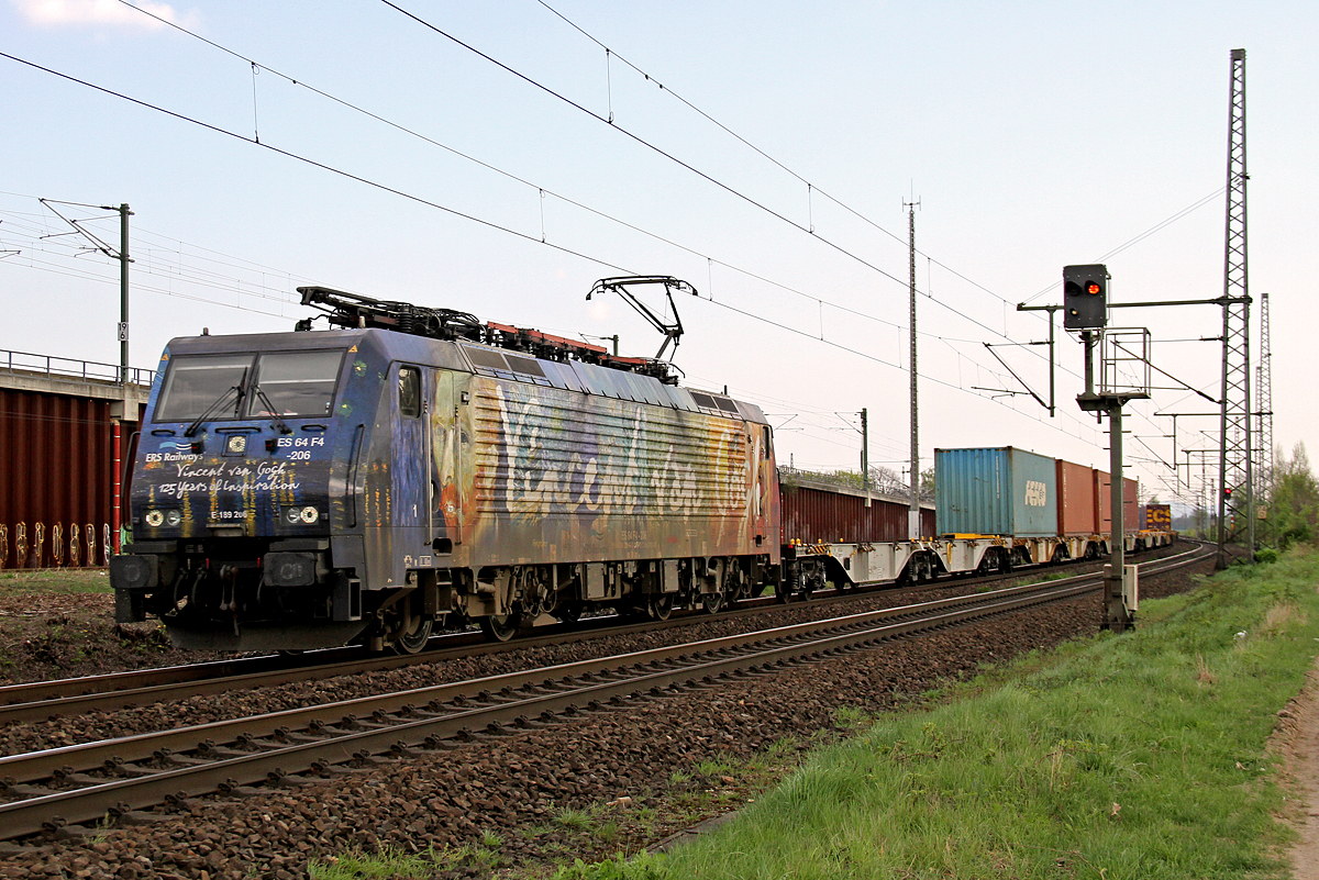 189 206 bei Porz Wahn am 02.04.2017