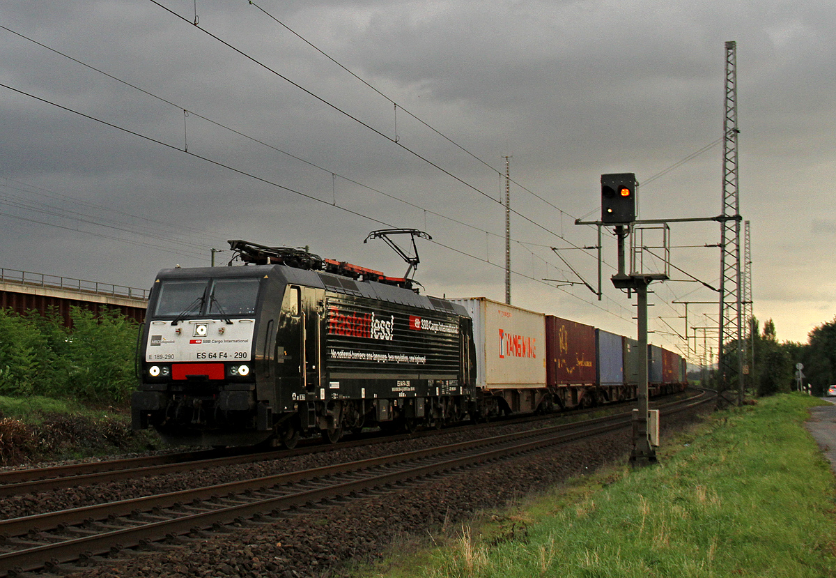 189 290 MRCE/SBB  Rastattless  in Porz Wahn am 03.10.2017