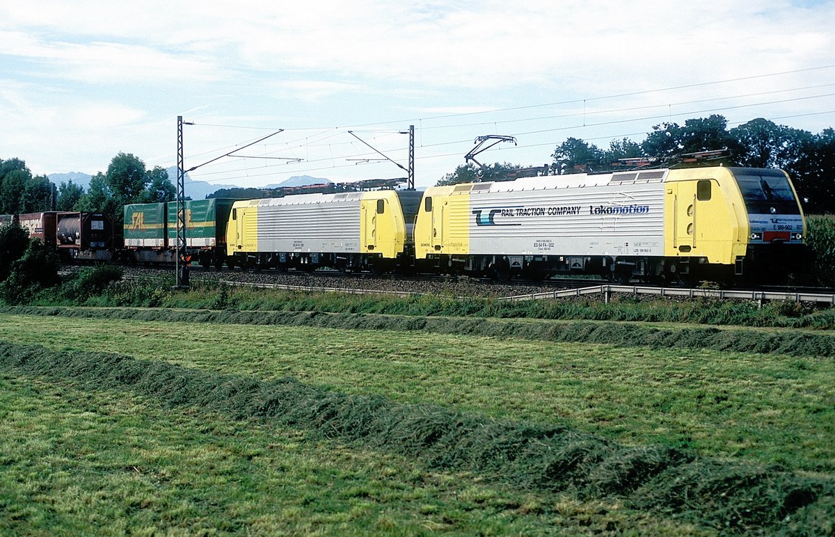 189 902 + 189 990  bei Hilperting  02.09.06