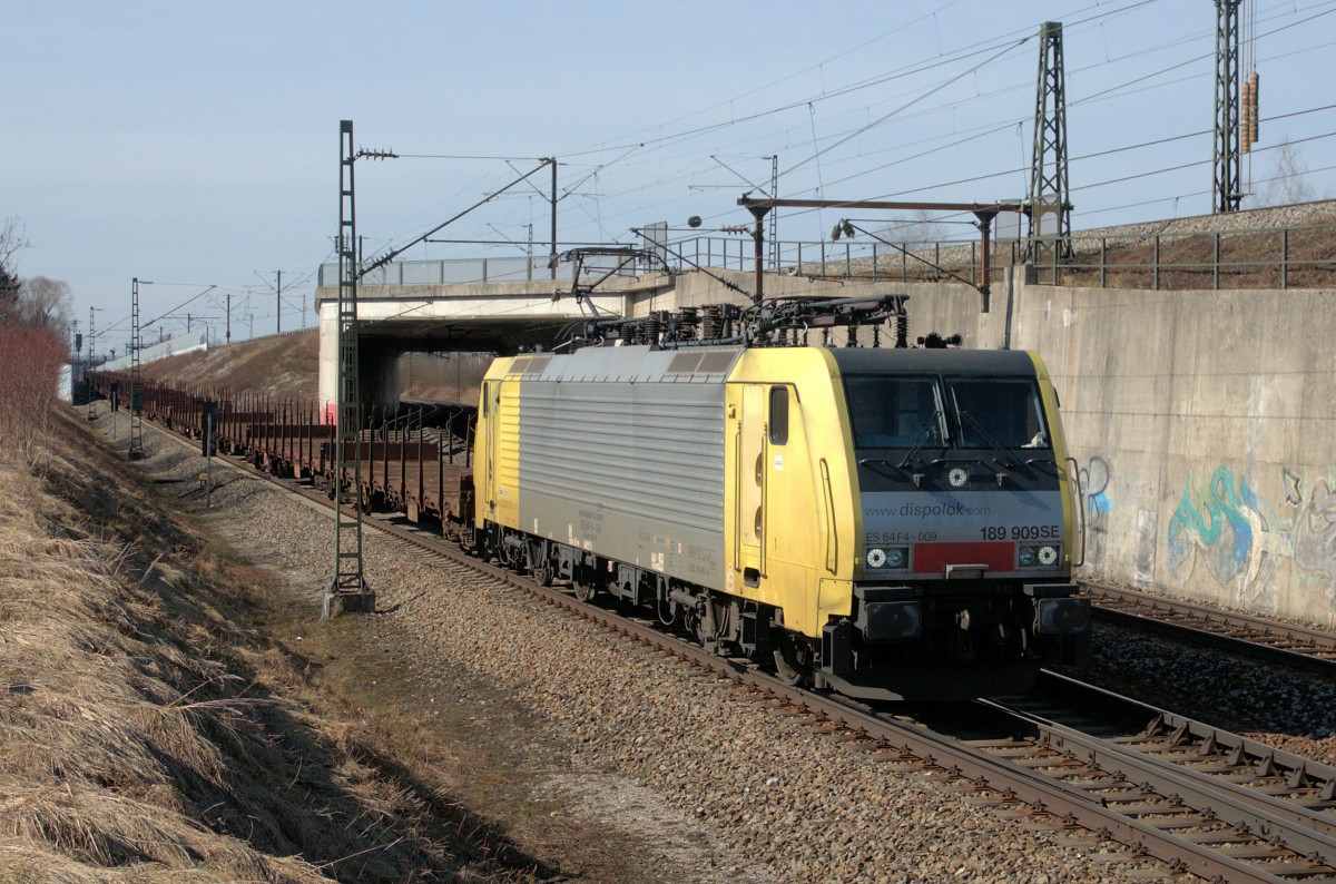189 909 am 07.03.15 bei Waldtrudering/München