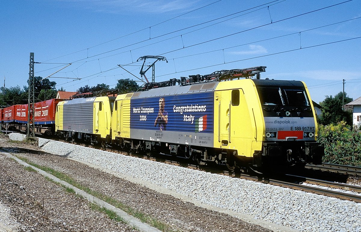 189 917 + 189 998  Großkarolinenfeld  01.09.06