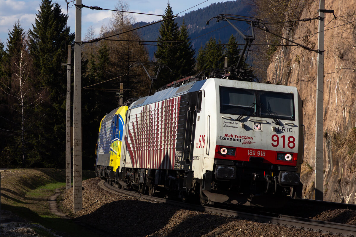 189 918 bei Gries am Brenner. 14.4.22